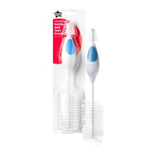 Perie pt. Biberon si Tetina Essentials Albastru Perie pt. Biberon si Tetina Essentials Albastru, TT0201, 1 buc, TOMMEE TIPPEE