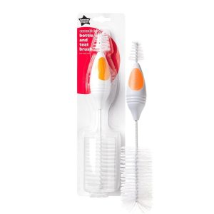 Perie pt. Biberon si Tetina Essentials Portocaliu Perie pt. Biberon si Tetina Essentials Portocaliu, TT0201, 1 buc, TOMMEE TIPPEE