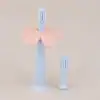 Periuta Dinti Silicon cu Ventuza 6 Luni Baby Blue, 1 buc, Little Prints