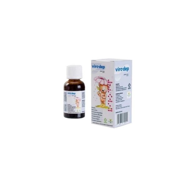 Picaturi orale pentru copii Virodep Picaturi orale pentru copii Virodep, 30 ml, Dr. Phyto
