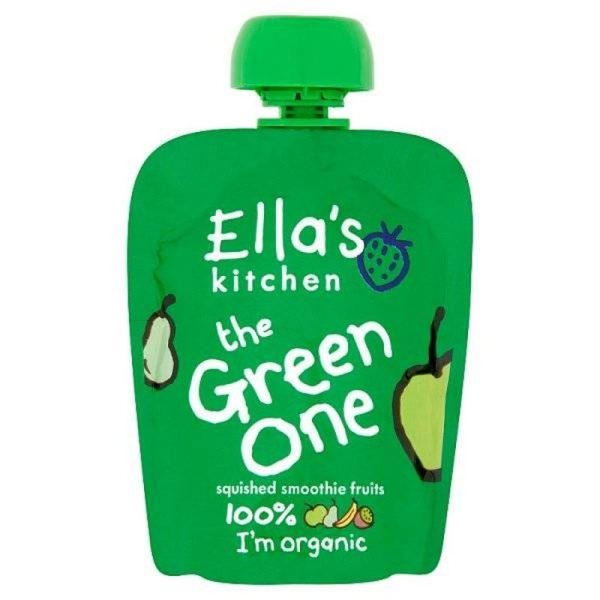 Piure Bio cu kiwi si pere, 90 g, Ella's Kitchen