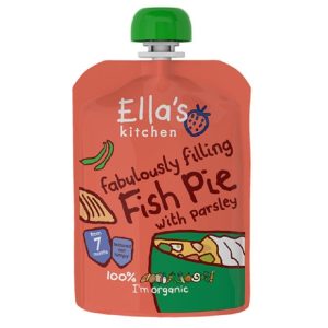 Piure Bio de somon cu legume, 130 g, Ella's Kitchen