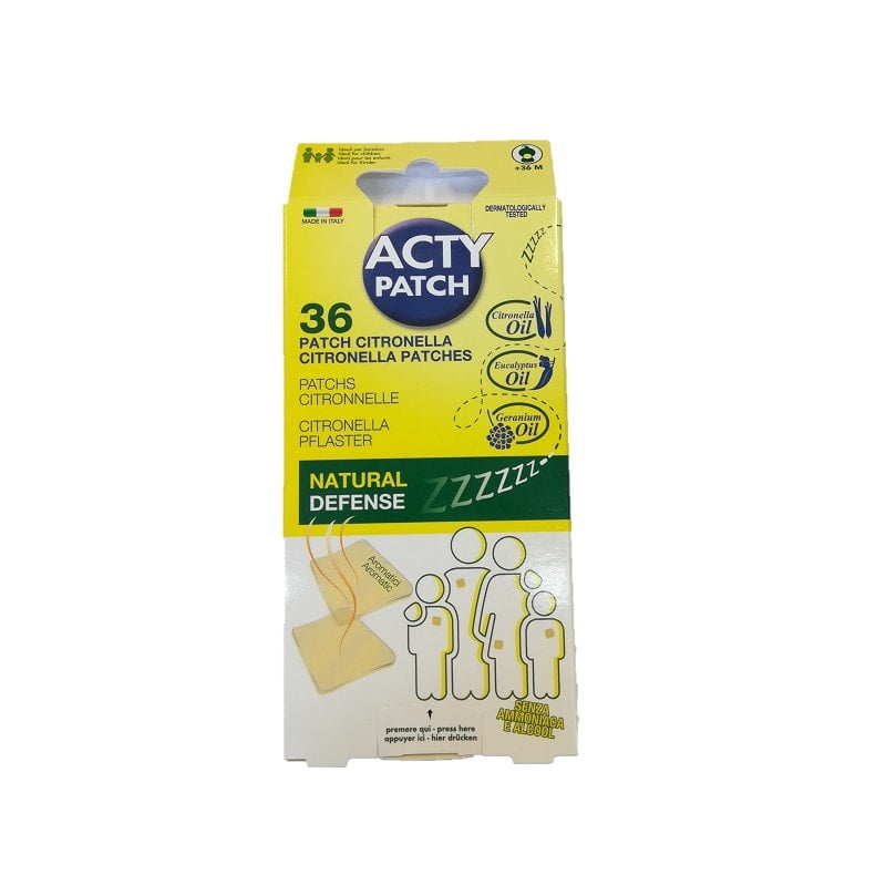 Plasturi impotriva tantarilor ActyPatch, 36 bucati, Eurosirel