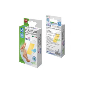 Plasturi pentru flictene (basici), 5 bucati, Minut