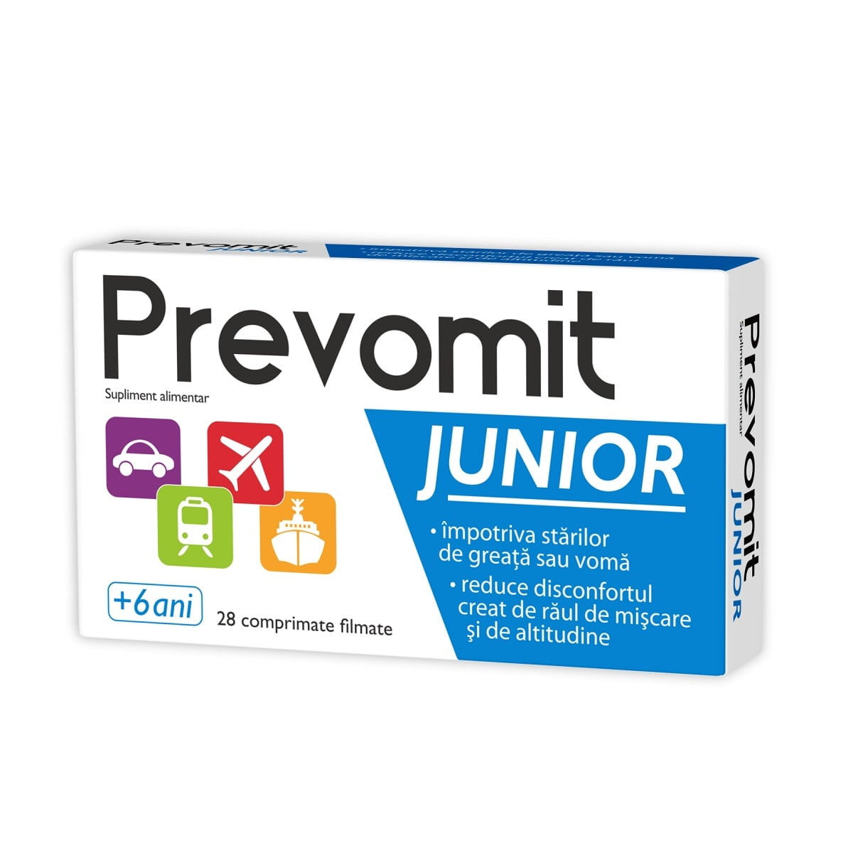 Prevomit Junior Prevomit Junior, 28 comprimate, Zdrovit