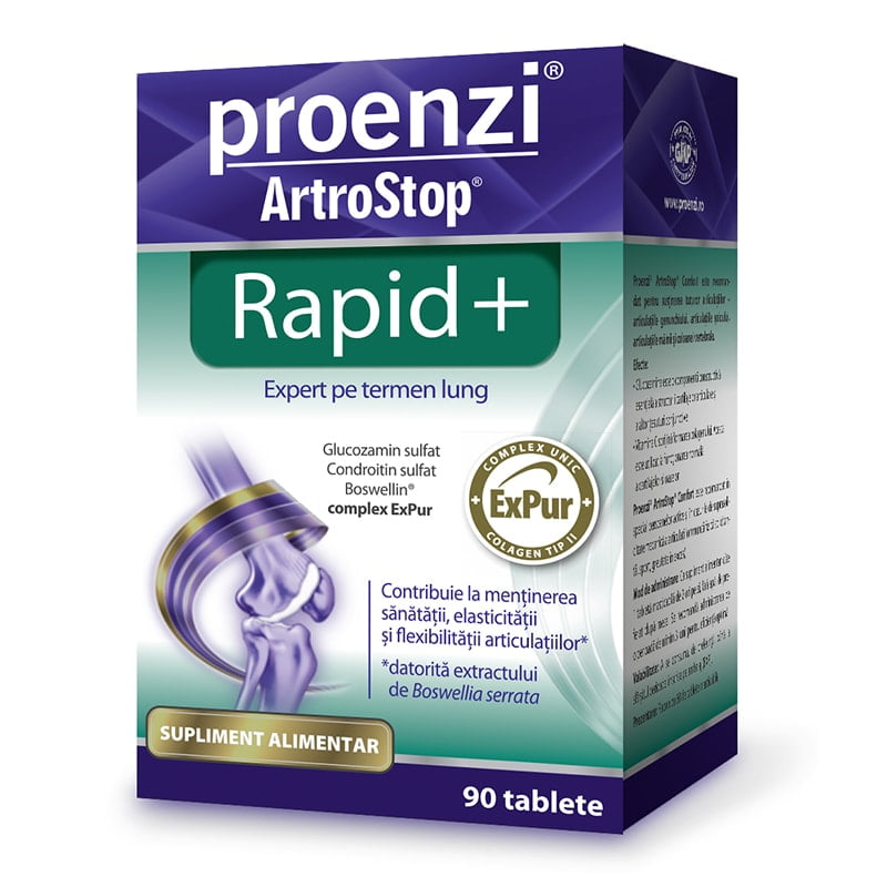 Proenzi Artrostop Rapid Plus, 90 tablete, Walmark