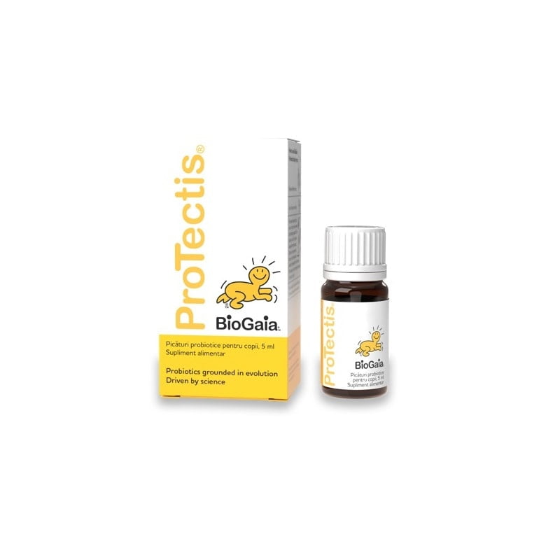 Protectis Picaturi Probiotice pentru Copii, 5 ml, Ewopharma