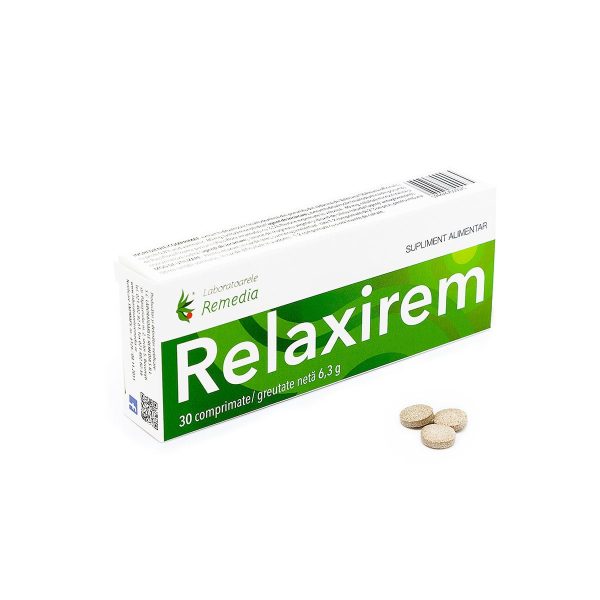Relaxirem Relaxirem, 30 comprimate, Remedia