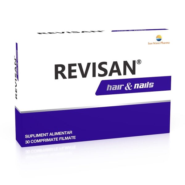 Revisan Hair & Nails, 30 capsule, Sun Wave Pharma