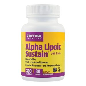 SECOM Alpha Lipolic Sustain 300 mg, 30 tablete, Jarrow Formulas