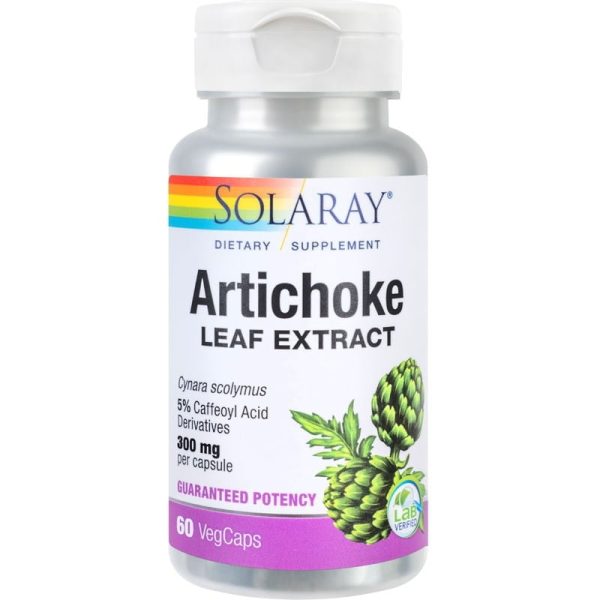 SECOM Artichoke (Anghinare) 300 mg SECOM Artichoke (Anghinare) 300 mg , 60 capsule, Solaray