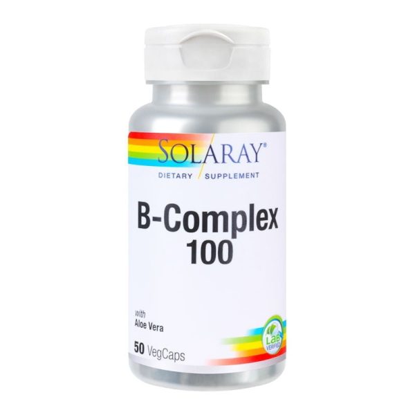 SECOM B-Complex 100, 50 capsule, Solaray