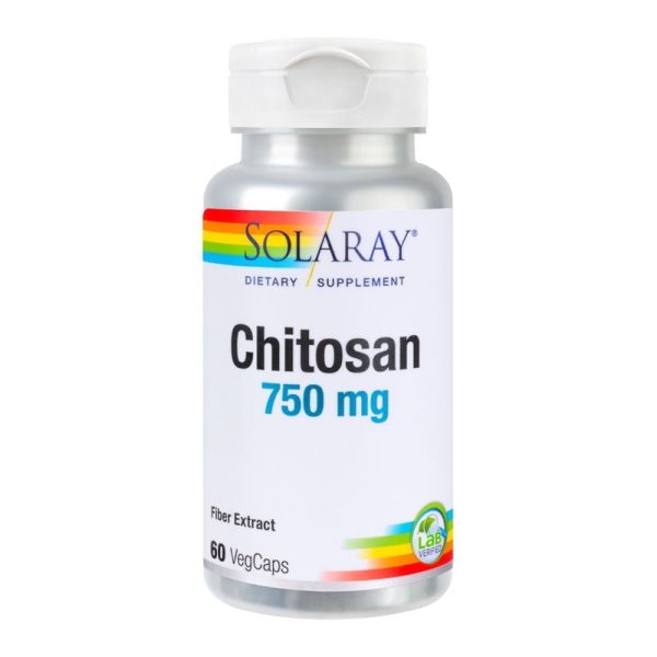 SECOM Chitosan 750 mg, 60 capsule, Solaray