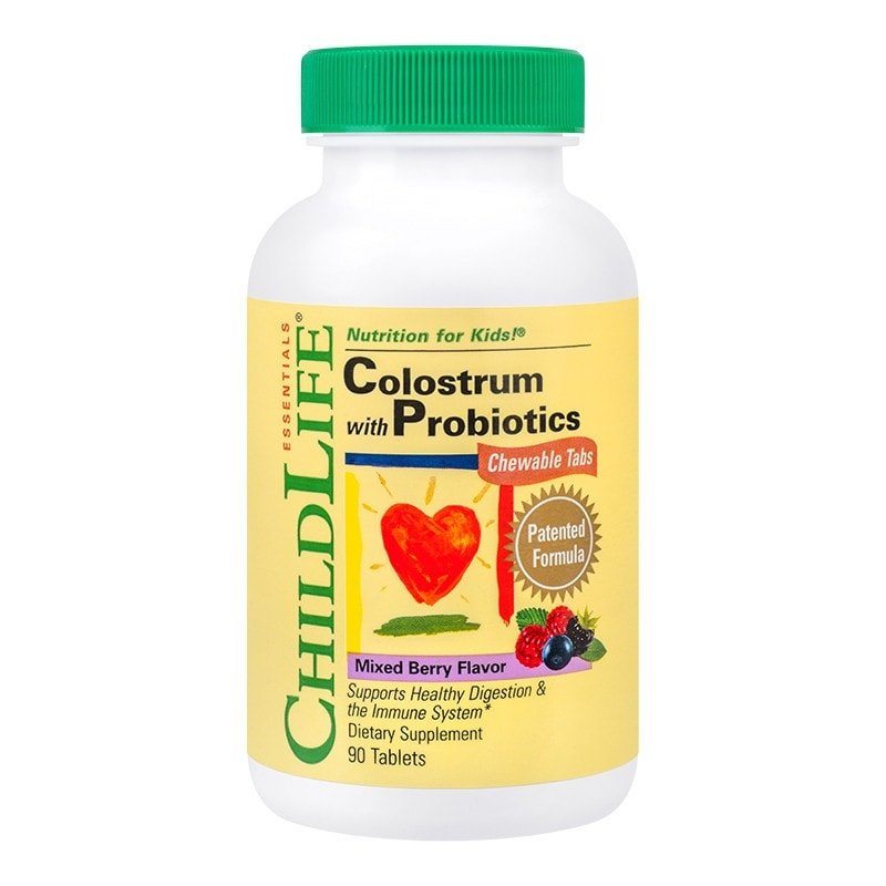 SECOM Colostrum with Probiotics, 90 tablete, Childlife Essencials