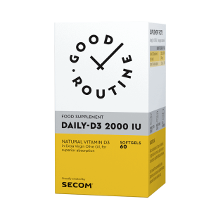Daily D3 2000 UI, 60 capsule, Good Routine