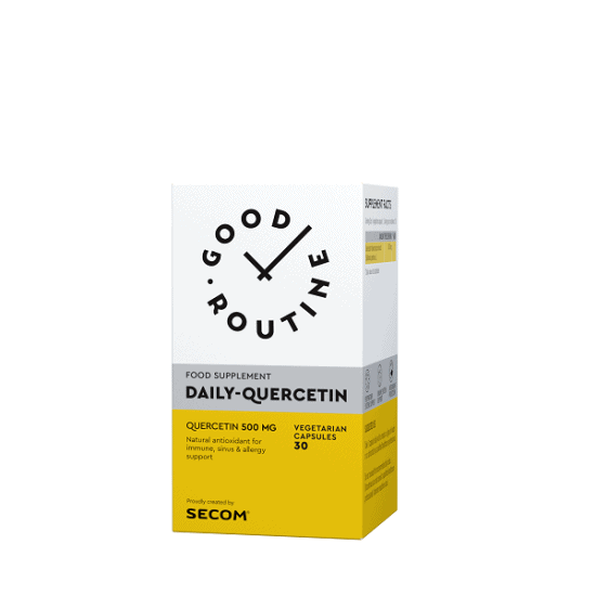 SECOM Daily-Quercetin 500mg Good Routine Daily-Quercetin 500mg, 30 capsule, Good Routine
