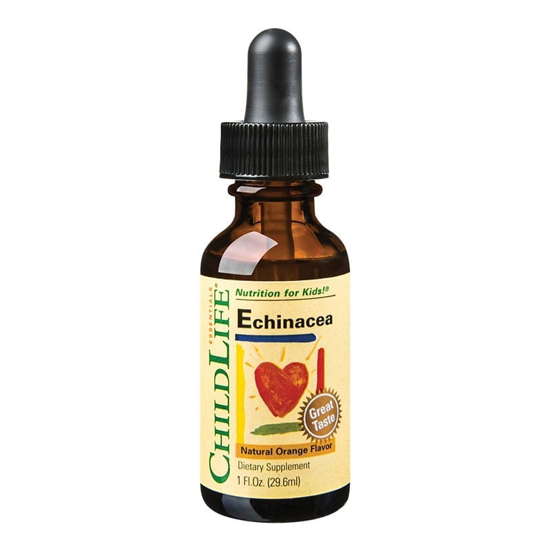 SECOM Echinacea pentru copii cu gust portocale, 29,6 ml, Childlife Essentials