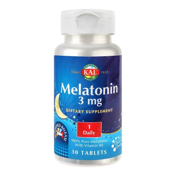 SECOM Melatonin 3 mg SECOM Melatonin 3 mg, 30 comprimate, Kal