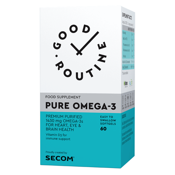 SECOM Pure Omega-3 Good Routine Pure Omega-3, 60 capsule, Good Routine