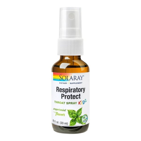 SECOM Respiratory Protect throat spray copii, 30 ml, Solaray