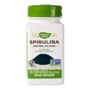 SECOM Spirulina, 100 capsule, Nature's Way