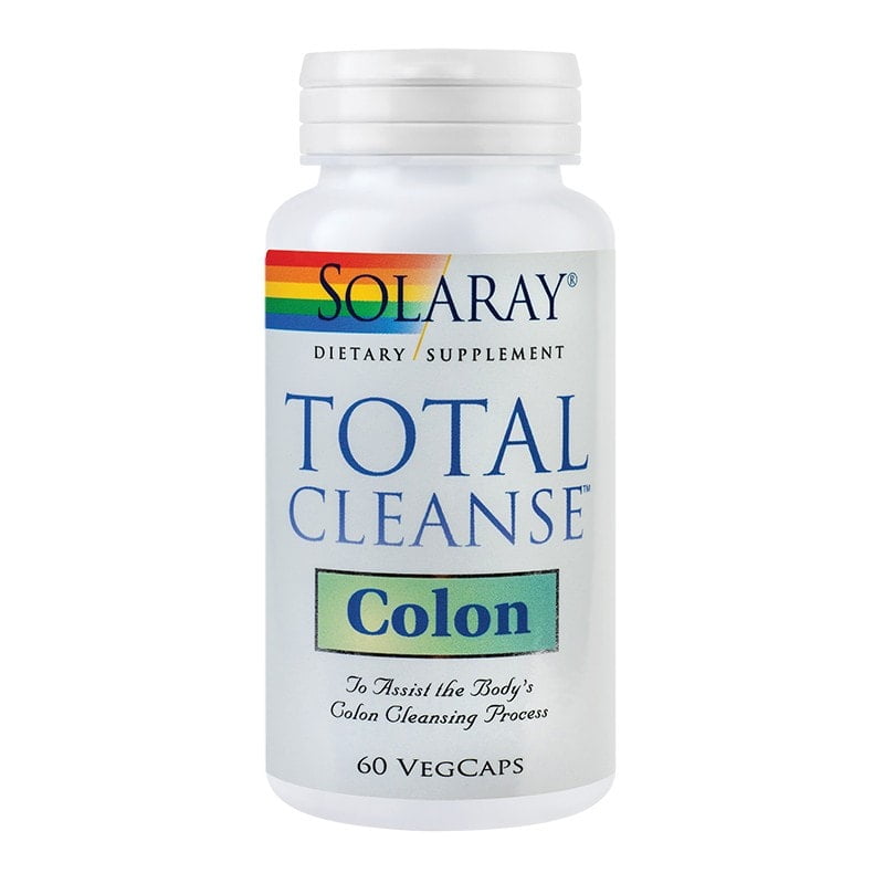 SECOM Total Cleanse Colon, 60 capsule, Solaray