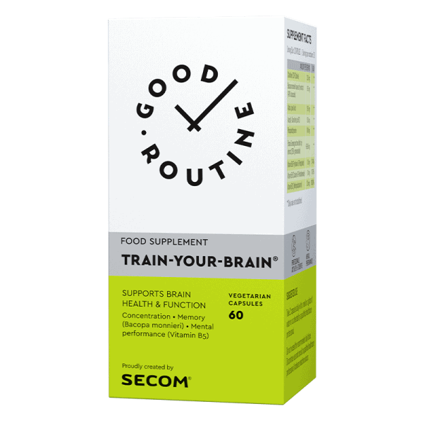 Train Your Brain, 60 capsule, Good Routine