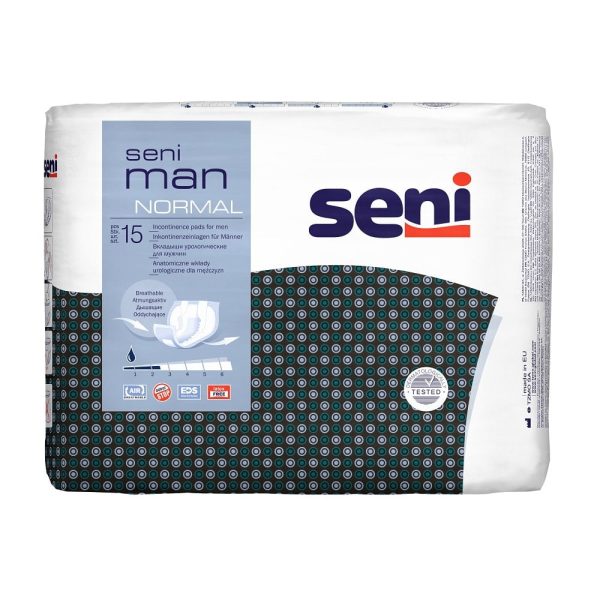 SENI Man Normal Absorbante Incontinenta, 15 bucati