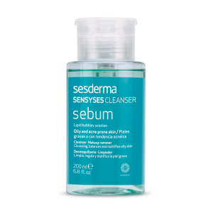 SESDERMA Lotiune demachianta pentru ten gras cu tendinta acneica Sensyses, 200 ml