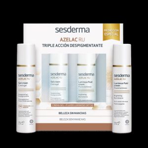 SESDERMA Pachet Azelac RU Crema-gel, 50 ml  Azelac RU fluid luminos SPF50, 50ml