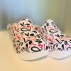 Saboti Piele Talpa AirMax Model Albi Love Saboti Piele Talpa AirMax Model Albi Love, Marimea 40