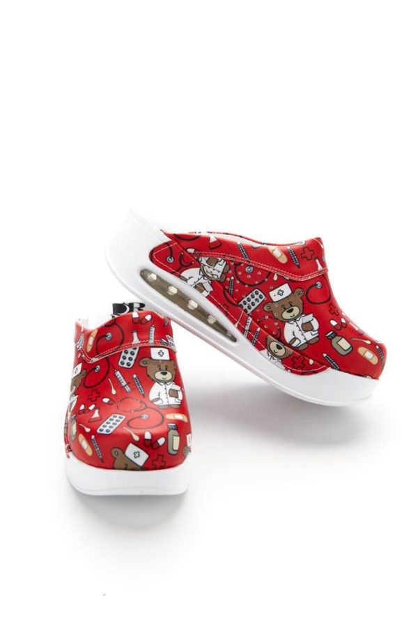 Saboti Piele Talpa AirMax Model Rosii Dr Urs, Marimea 40