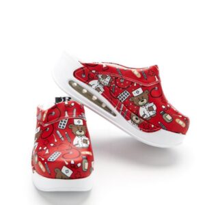 Saboti Piele Talpa AirMax Model Rosii Dr Urs, Marimea 42