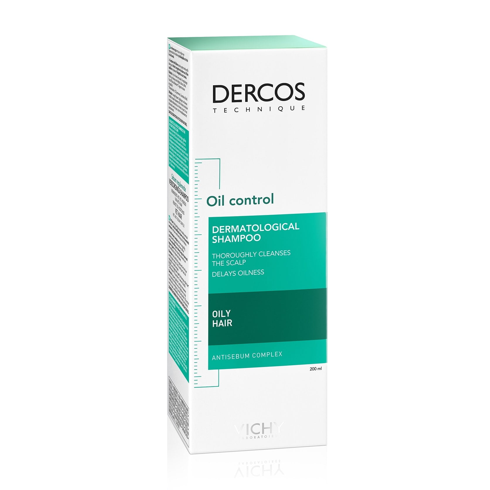 Sampon anti-matreata pentru par normal-gras Dercos Sampon anti-matreata pentru par normal-gras Dercos, 390 ml, Vichy