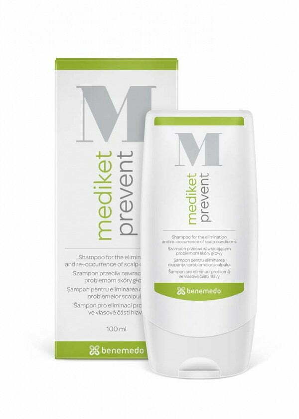 Sampon pentru eliminarea reaparitiei matretii Mediket Prevent Sampon pentru eliminarea reaparitiei matretii Mediket Prevent, 100 ml, Benemedo
