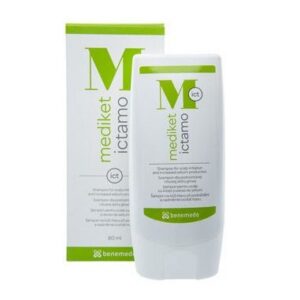 Sampon pentru scalp cu iritatii si exces de sebum Mediket Ictamo, 180 ml, Benemedo