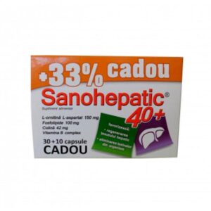 Sanohepatic 40 , 40 capsule, Zdrovit