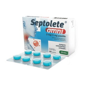 Septolete Omni Septolete Omni, 16 pastile, Krka