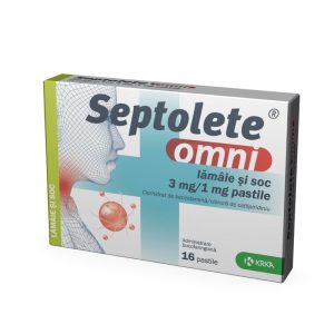 Septolete omni lamaie si soc Herbion Iedera Sirop Expectorant, 7 mg/ml, 150 ml, KRKA