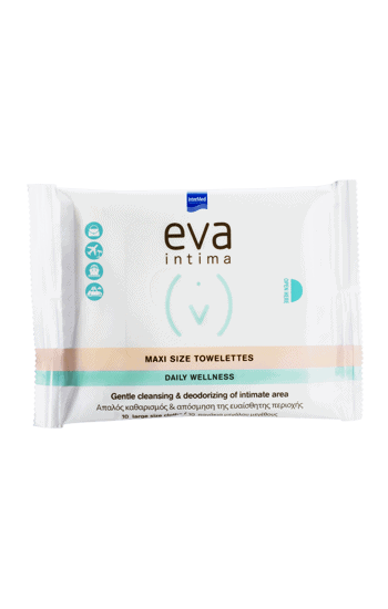 Servetele Intime Maxi Size, 10 servetele, Eva Intima
