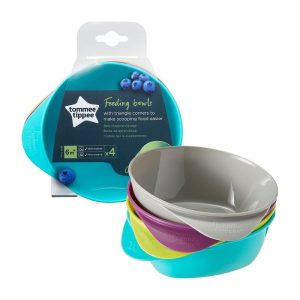 Set 4 Castroane Ergonomice Multicolor Set 4 Castroane Ergonomice Multicolor, 6L, TT0058-2, TOMMEE TIPPEE