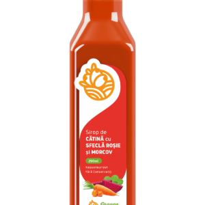 Sirop de Catina cu Sfecla si Morcov, 250ml, Orange Valley