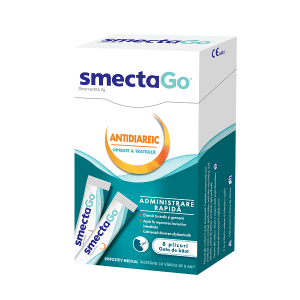 Smecta Go, 8 plicuri, Beaufour Ipsen Industrie