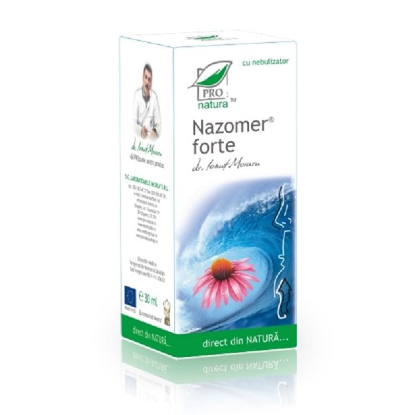 Spray nazal, Nazomer Forte, 30 ml, Pro Natura