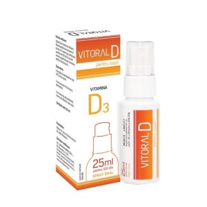 Spray oral pentru copii Vitoral D, 25 ml, Vitalogic