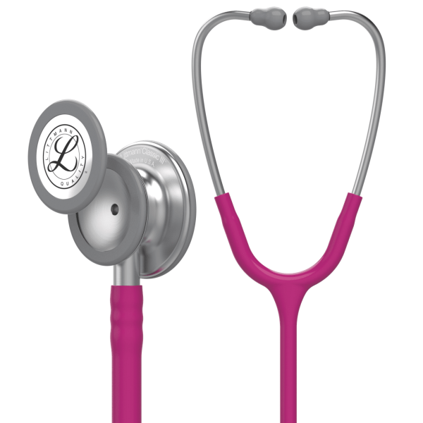 Stetoscop 3M Littmann Classic III Stetoscop 3M Littmann Classic III, Tub Raspberry, (5648)