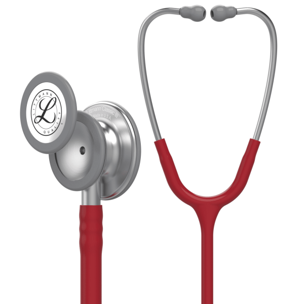 Stetoscop 3M Littmann Classic III,Tub  Burgundy, (5627)