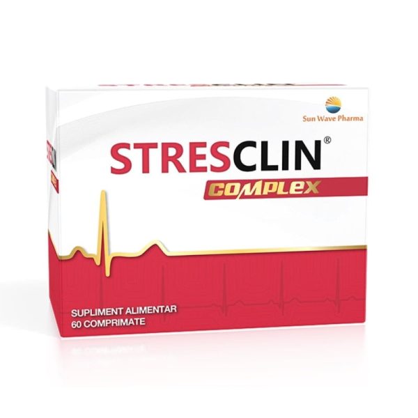 Stresclin Complex, 60 comprimate, Sun Wave Pharma