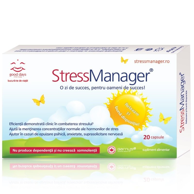 StressManager, 20 capsule, Good Days Therapy