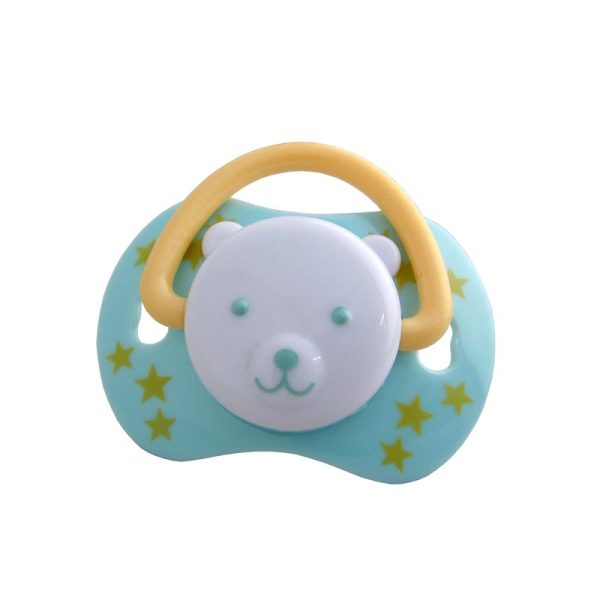 Suzeta silicon ortodontica fete animale, R0333, 0-6 luni, Primii Pasi